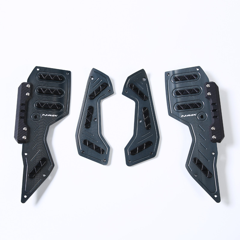 ที่พักเท้า อลูมิเนียม CNC หนา สำหรับ Yamaha NMAX155 ปี 2020-2024 อะไหล่แต่งรองเท้า