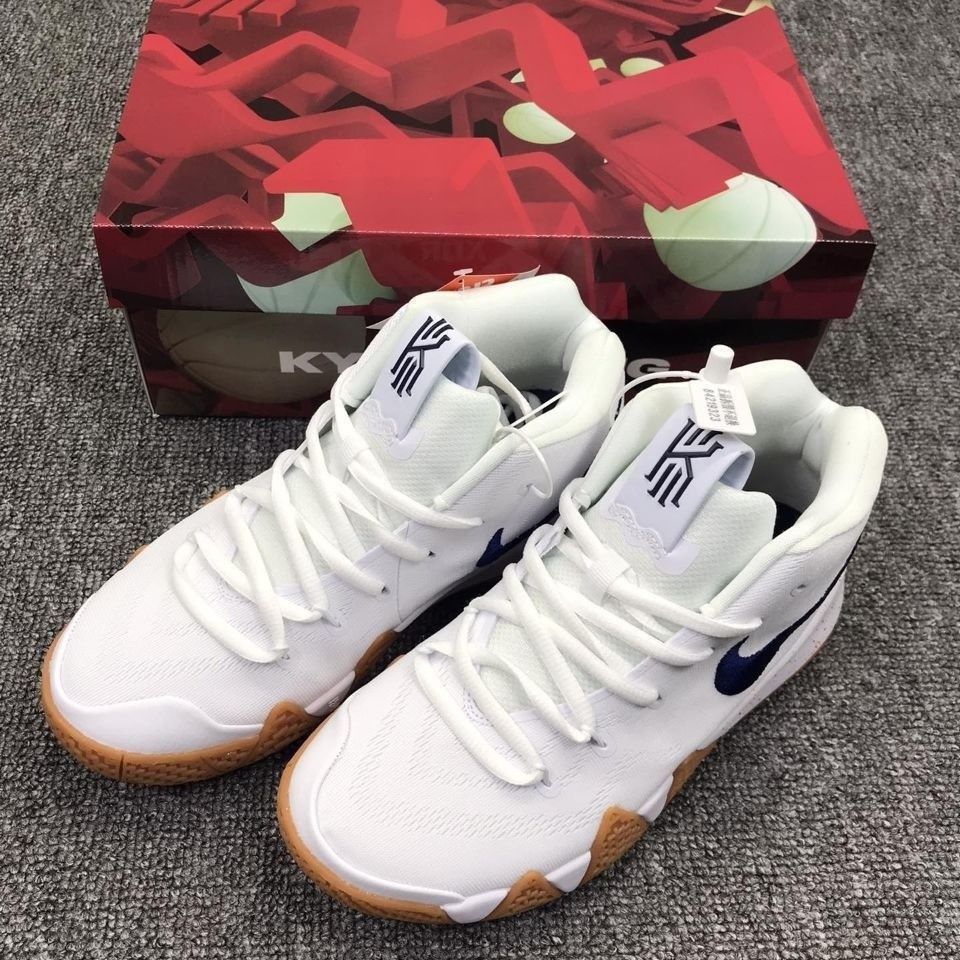 Kyrie 4 Irv รุ่นที่ 4 Darlie Deru รองเท้าบาสเก็ตบอลรองเท้าผ้าใบทนต่อการสึกหรอระบายอากาศ
