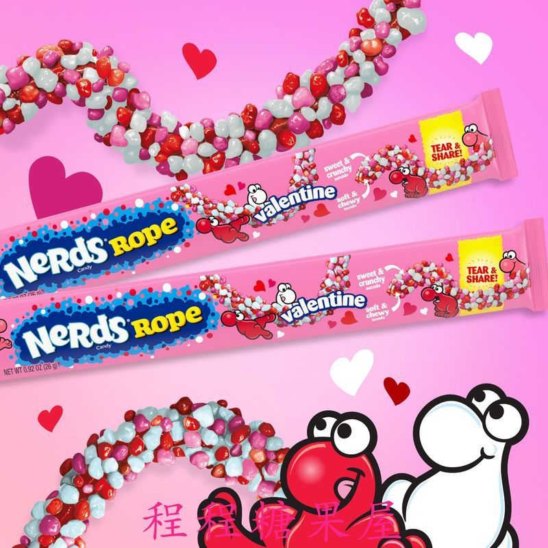 American Rope Candy/เสียงเคี้ยว Beep Rainbow Candy เชือก Candy เชือก Candy Nerds RopeLL8.24
