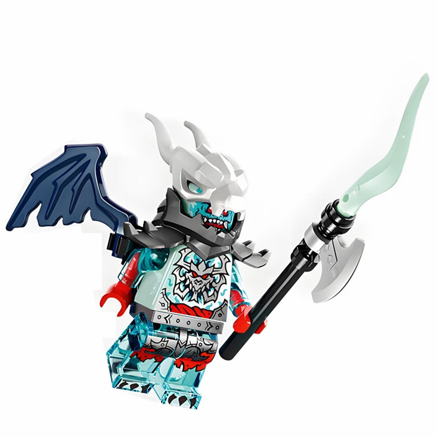 เลโก้ ninjago LEGO LEGO Phantom Ninja 71845 Minifigure njo979 Dragon Boss Tir พร้อมอาวุธ