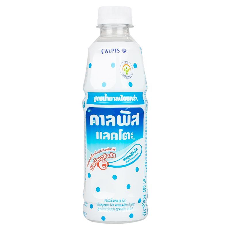 คาลพิสแลคโตะเครื่องดื่มผสนมเปรี้ยวรสออริจินัล 300มล. Calpis Lacto Original 300ML [หมายเลขบาร์โค้ด 8851123238021]