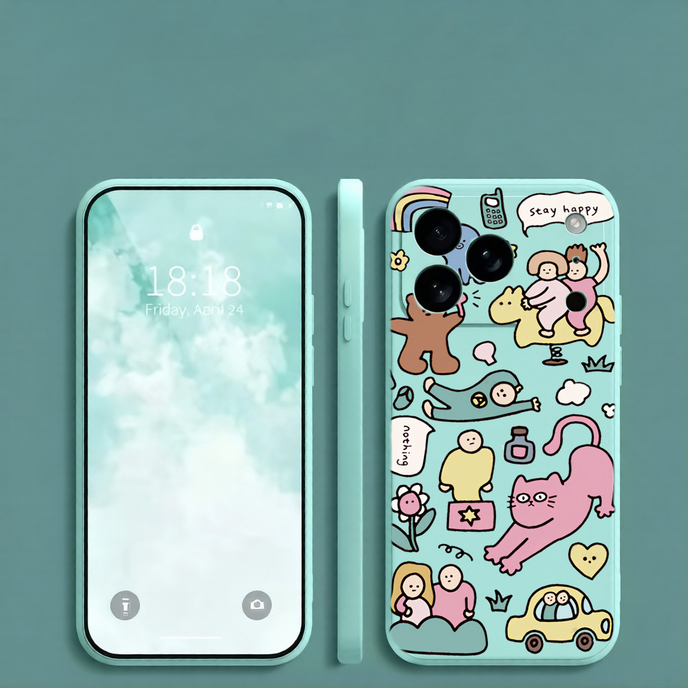 Creative Graffiti Villainเคสโทรศัพท์เหมาะสําหรับOPPO Reno 16Pro 15Pro 15 14Pro 14 13Pro 13 11Pro 10P