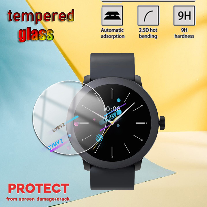 Realfit Smart Watch 1.43 ฟิล์ม 9H กระจกนิรภัยป้องกันหน้าจอฟิล์มใส Realfit Smart Watch 1.43 ตัวป้องกั
