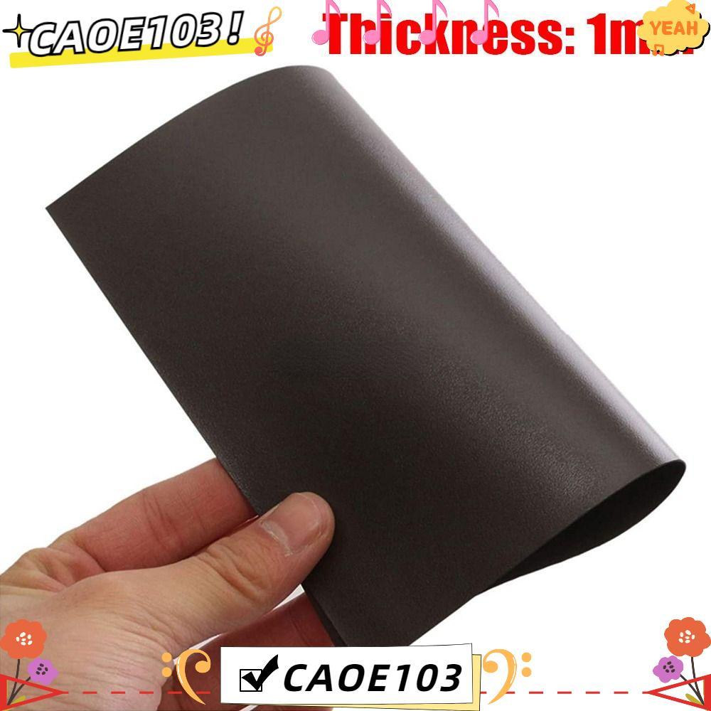 CAOE แผ่นแม่เหล็ก A4, Die Craft แผ่นแม่เหล็กความหนา 1 มม., แม่เหล็กสีดําทนทานบนด้านเดียว A4 ขนาดแผ่น