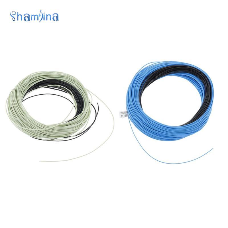 [Shamjina] Fly สายตกปลาน้ําหนัก Forward Taper Floating Sinking Tip Line 100 FT WF 4 5 6 7 8