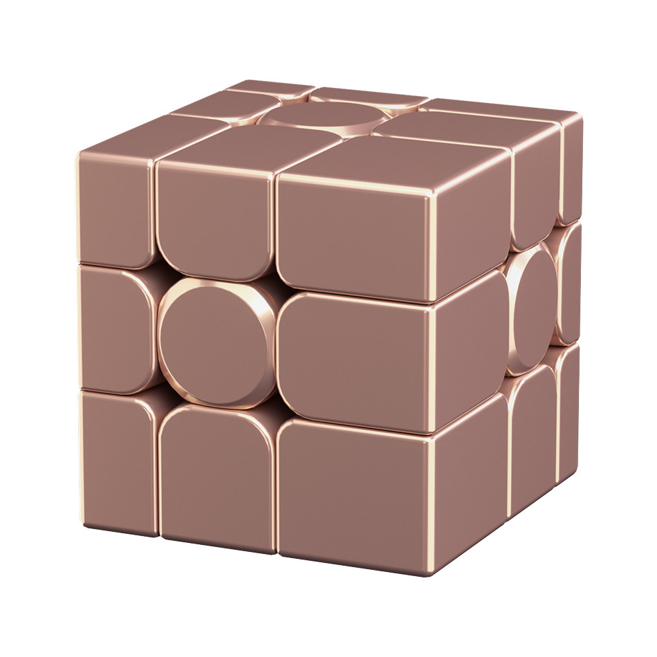 MoYu ใหม่ Mirror Cube V2 แม่เหล็ก 3x3 ความเร็ว Cube ปริศนาของเล่นสําหรับเด็ก