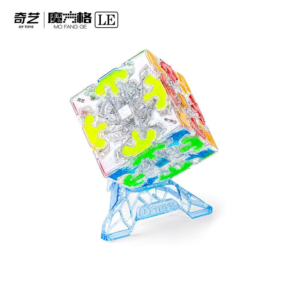 จัดส่งในวันเดียวกัน Qiyi Limited Edition Racing Magnetic Gear Streamer Alien Magnetic Rubiks Cube Co