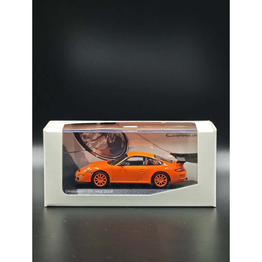 [คลังสินค้าพร้อม] cartima Customing 1/43 MINICHAMPS Mini Cut OEM Porsche Porsche 911 (997.1) GT3RS ส