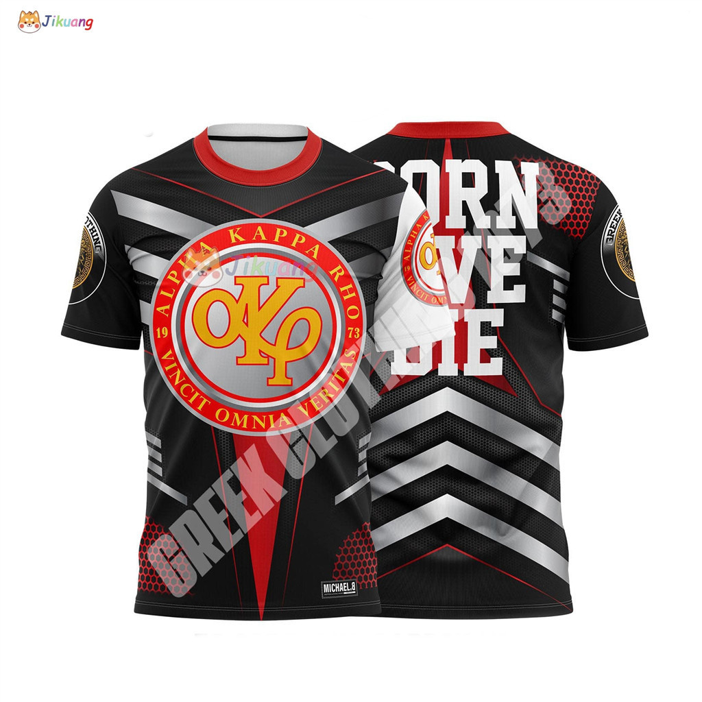 2026 AKP 1973 Alpha Kappa Rho V34 52th ออกแบบใหม่ครบรอบ Skeptron 52st เสื้อผ้าเสื้อยืดสําหรับชาย 3