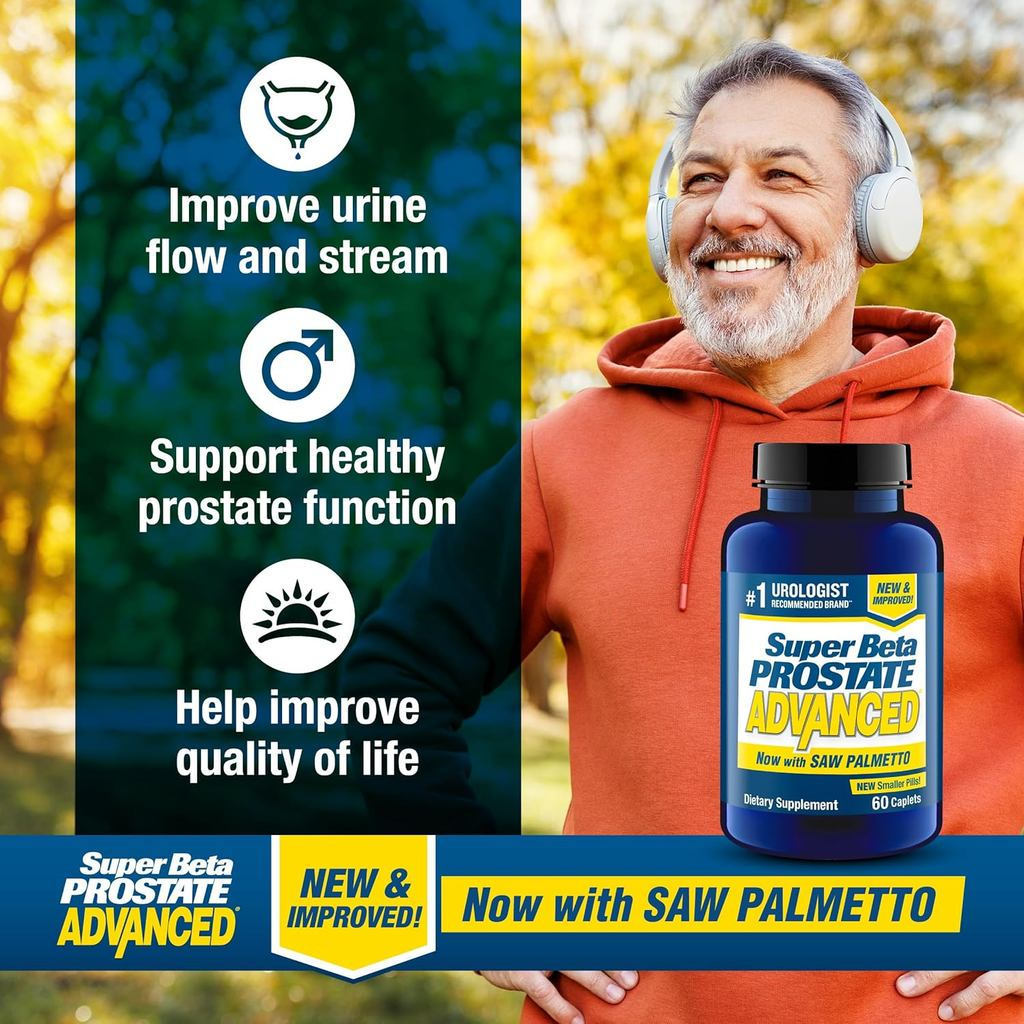 Super Beta Prostate Advanced  3X ส่วนผสมที่ใช้งาน, #1 นักรุก แนะนํา