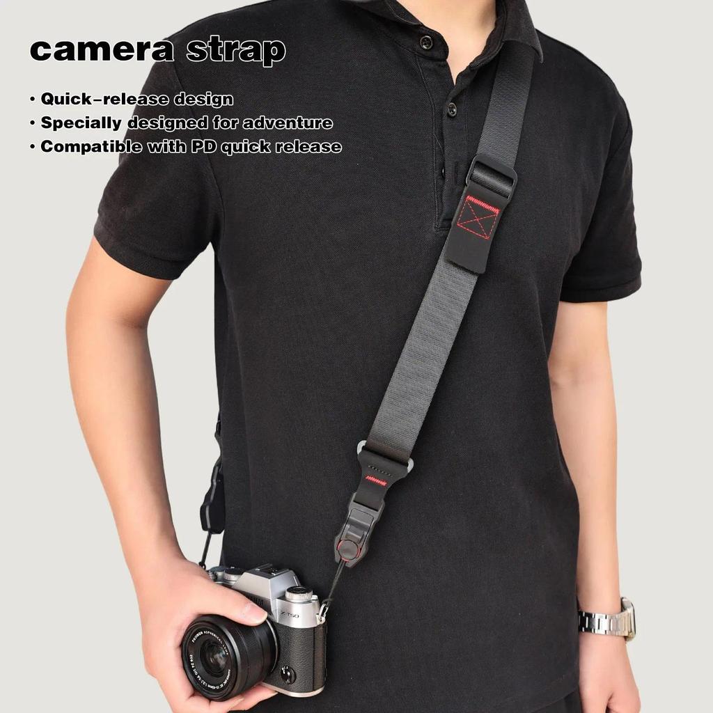 Adjustable Neck Strap Camera Shoulder Strap for Fuji XS20 X100VI Nikon Canon DSLR Camera Compatible 