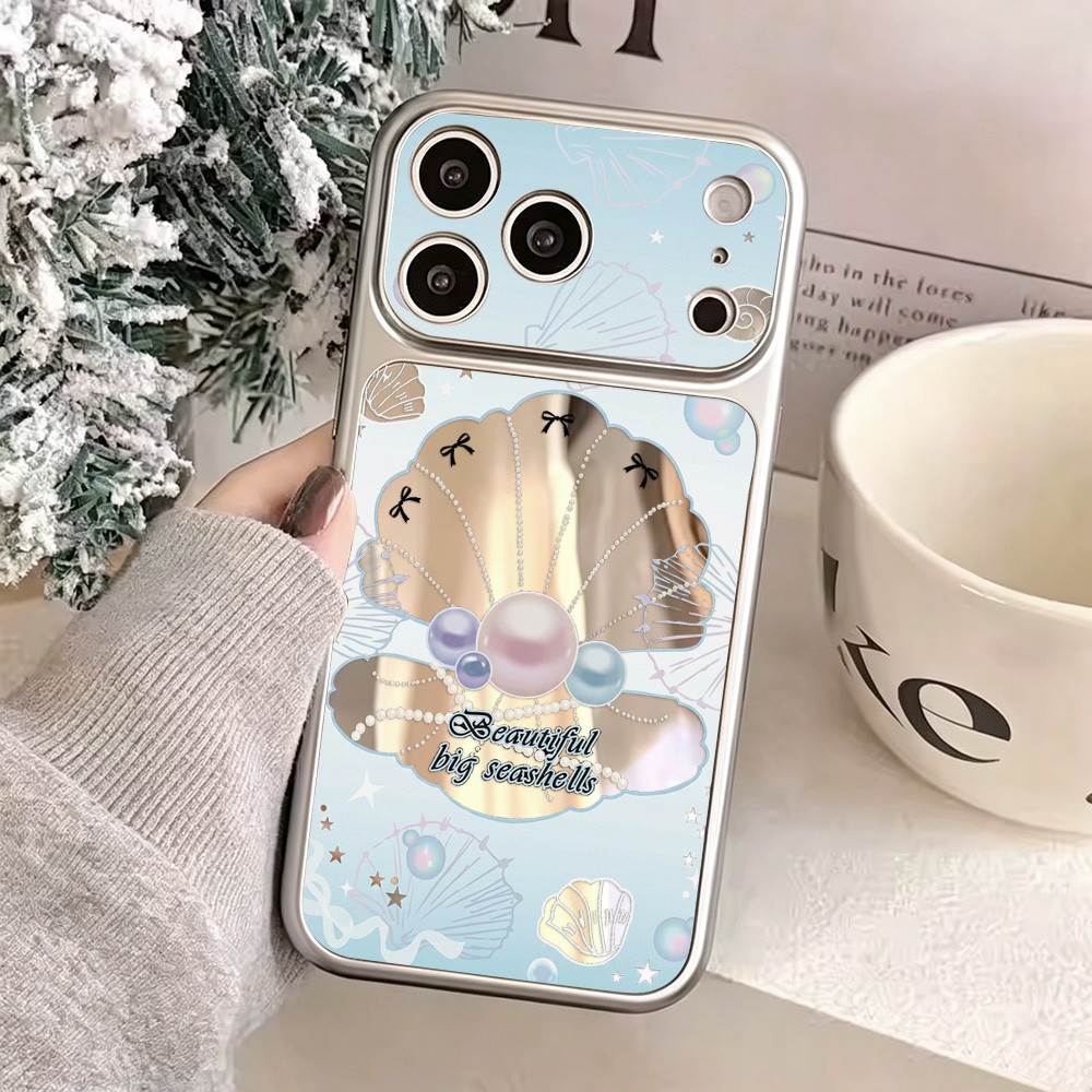 Make Up Mirror เคสทรศัพท์ For iPhone 13 เคส 14 17 Pro Max 16 15 11 12 17promax 16promax 15promax เคสโทรศัพท์มือถือ
