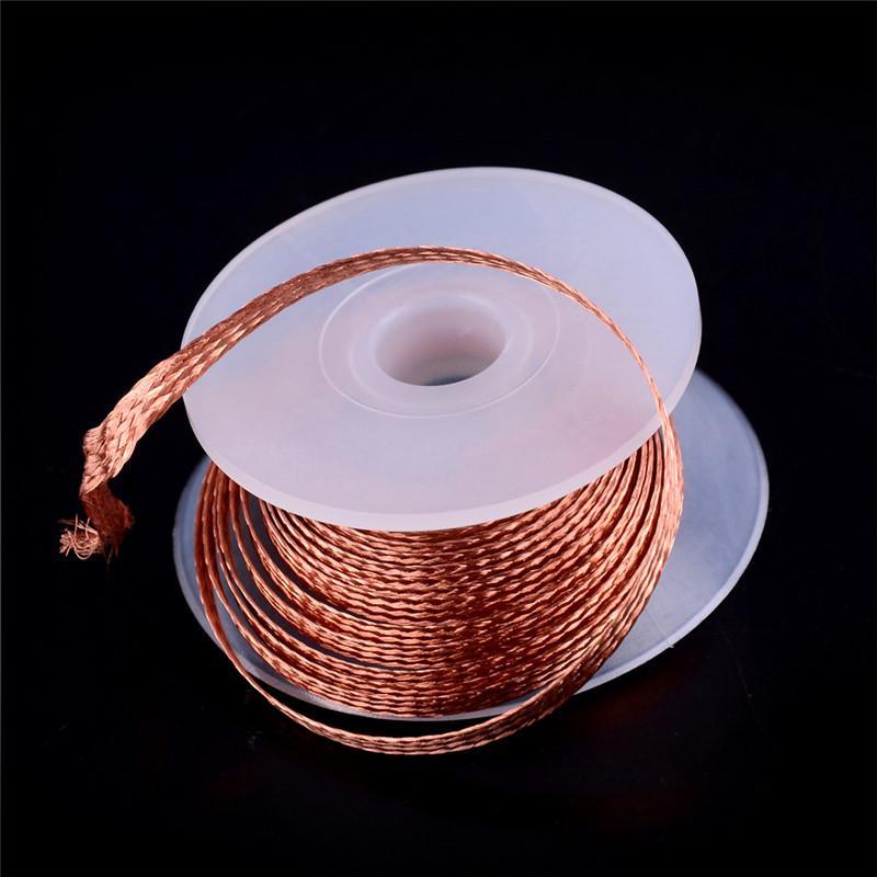 Dremt 1PC 3.5 มม.1.5M Desoldering Braid Solder Remover Wi ลวดซ่อมเครื่องมือ mt