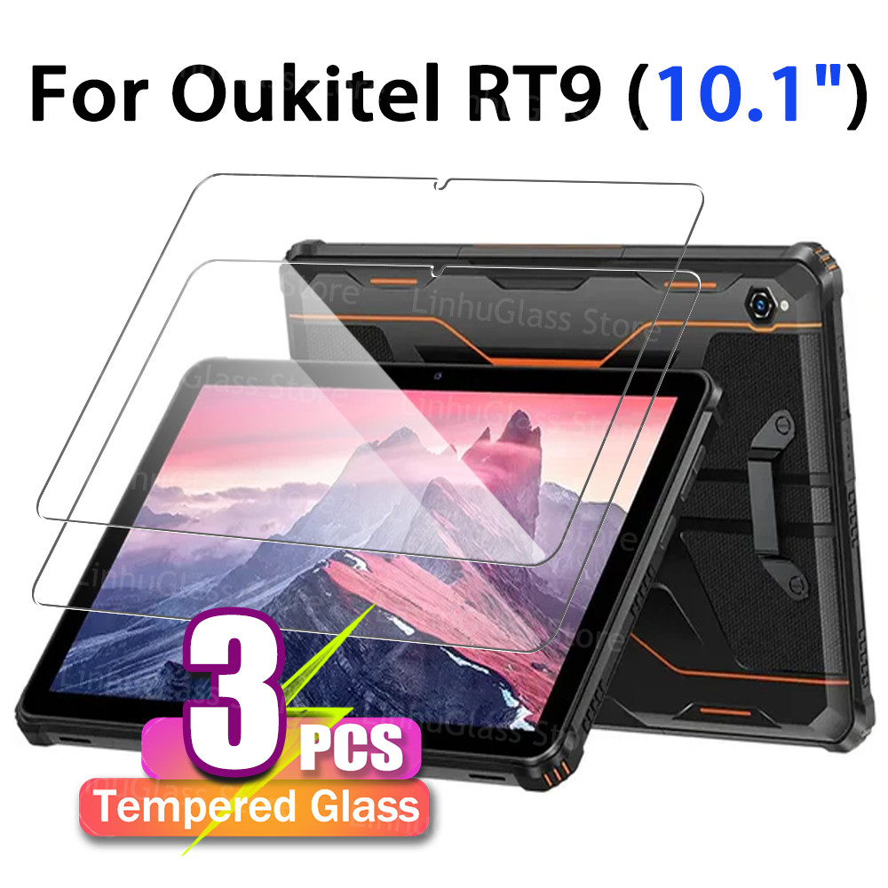 1‐3PCS สําหรับ OUKITEL RT9 RT8 Tab RT7 Titan RT6 RT3 RT10 ฟิล์มกระจกนิรภัยสําหรับ OUKITEL OT9 OT8 สม