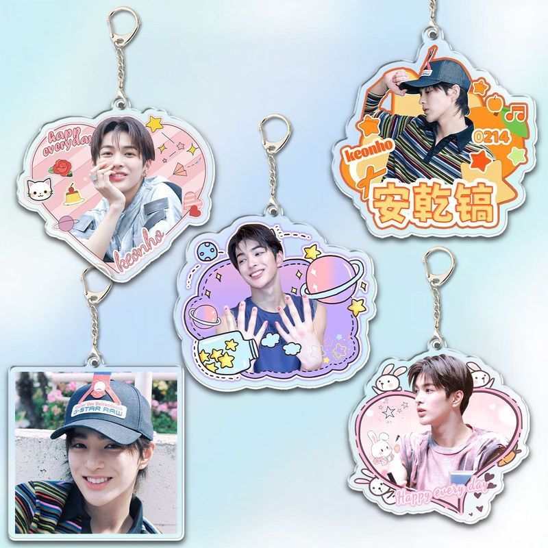 CORTIS/CORTIS Anganho KEONHO พวงกุญแจ สินค้าจี้อะคริลิค/Jvhd