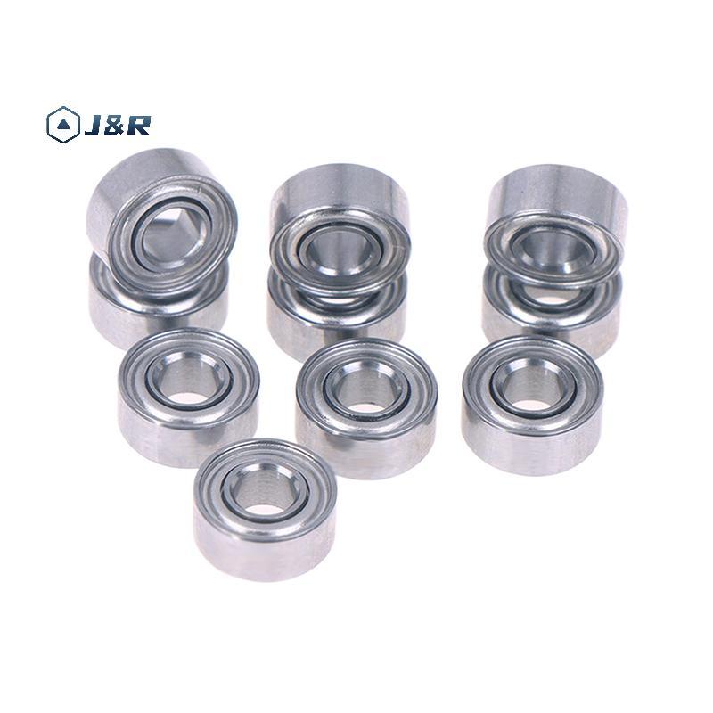 J&R> 10pcs 683ZZ 3*7*3 มม.แบริ่งขนาดเล็ก Chrome เหล็ก 683 ZZ 2Z 683Z ภายใน Bore 3 มม.ขนาดเล็ก Deep G