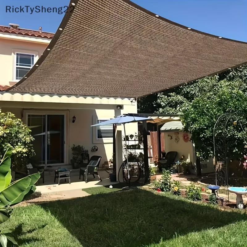 RT Coffee Sun Shade ผ้า Heavy Duty UV ทน Sunblo สุทธิสําหรับ Patio Garden ฟาร์มเรือนกระจก Plant Care