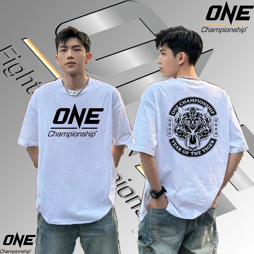สินค้าพร้อมส่ง เสื้อ One Championship T-shirt ผ้า Cotton ใส่สบาย ไม่หด ไม่ย้#05