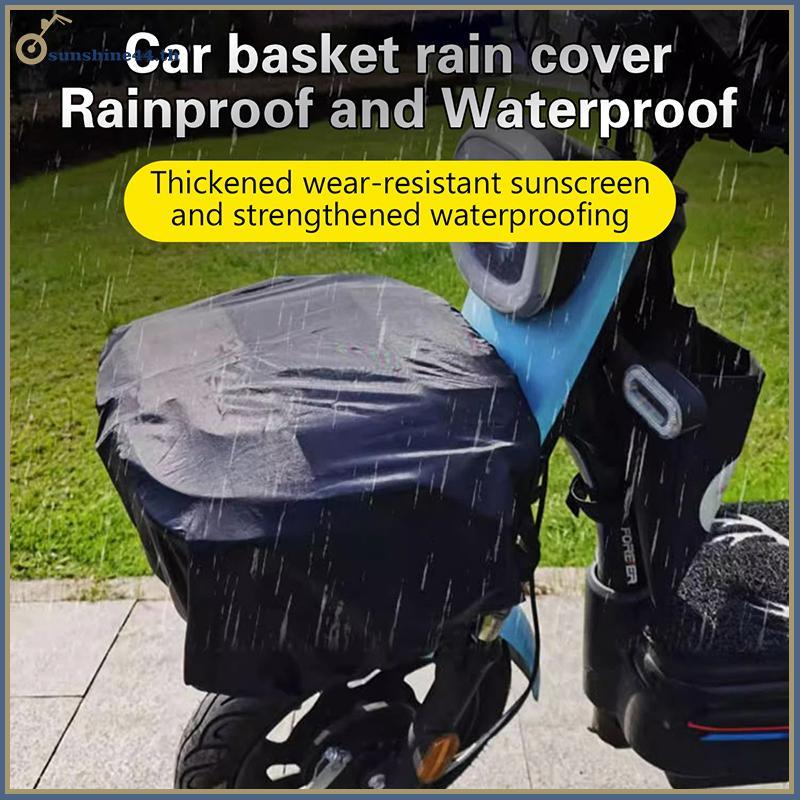 FOURSUN Rain Cover สําหรับกระเป๋าจักรยาน Rain Cover สําหรับ Rain Cover ตะกร้าจักรยานกระเป๋ากันน้ําพล