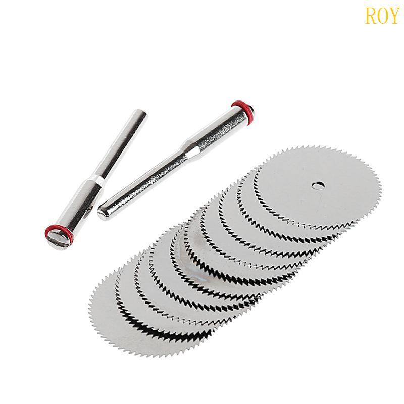 แผ่น ROY 10 x 25 มม. + เครื่องมือตัดโรตารีก้าน 2 x