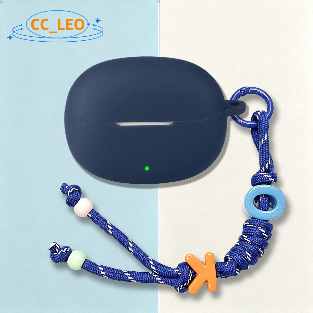 Suitable for VIVO Buds Air3 Case Soft Silicone Case Cute OK Lanyard Compatible with VIVO Buds Air3 P