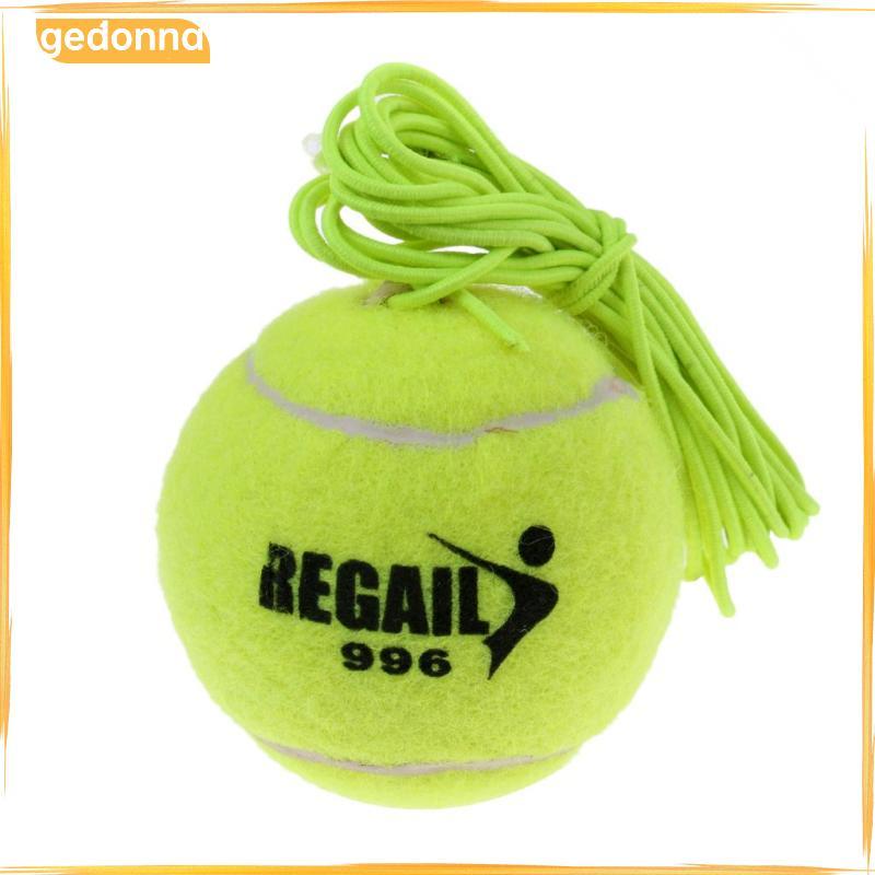[gedonna] Tennis Ball with Cord Rubber Tennis Trainer Ball Replacement Tennis Practice