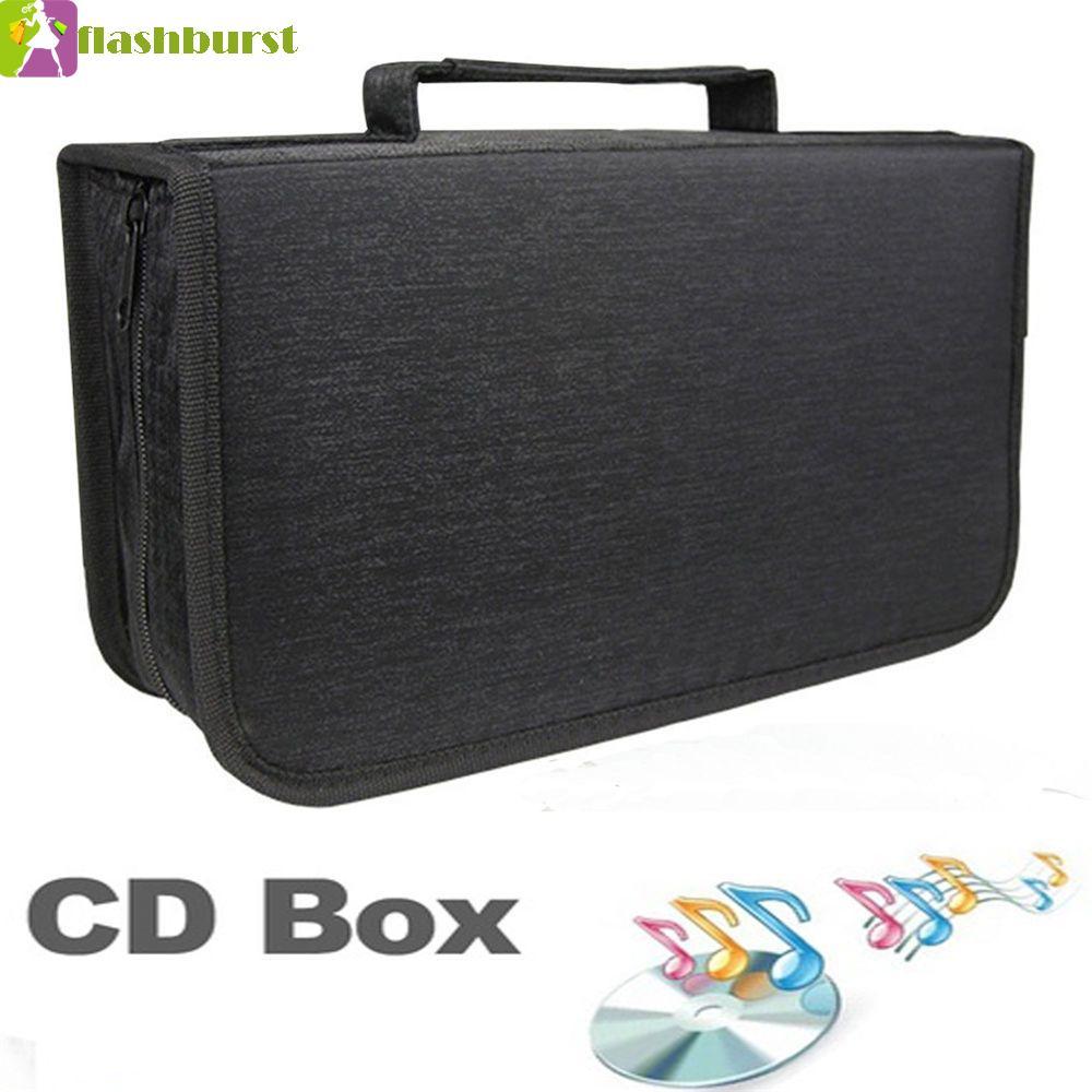 FLASHBURST Organizer แบบพกพาทนทานรวบรวมอัลบั้มอุปกรณ์เสริมเกม CD DVD VCD Holder
