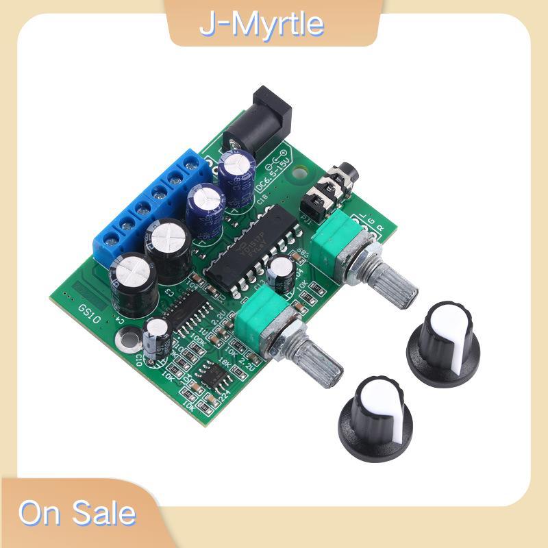 J-Myrtle 6W + 6W + 25W HIFI Class D ดิจิตอลเครื่องขยายเสียงโมดูล TDA1517P 2.1 Super Bass Mini Micro 
