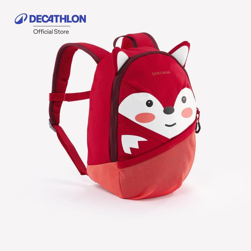 Decathlon 5 L Kids’ Hiking Backpack 2-6 Years กระเป๋าเดินป่าเด็กรุ่น Mh100 5 ลิตร - Brown/Red
