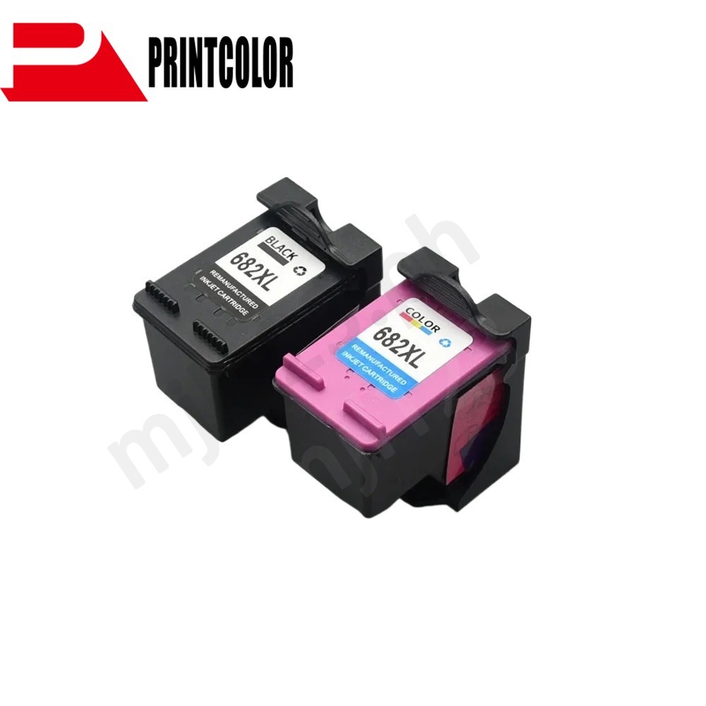 ตลับหมึกที่ผลิตใหม่สําหรับ HP 682 682xl สําหรับ HP Deskjet 4175 4178 6078 6478 เครื่องพิมพ์
