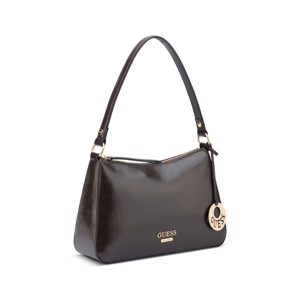 GUESS حقيبة كتف NEWPORT — بني