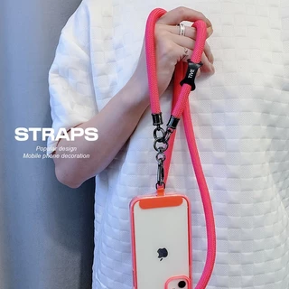 CASE Same Style Multifunctional Lanyard Patch Pad Universal Case Clip Diagonal Anti-Lost Artifact Card Portable