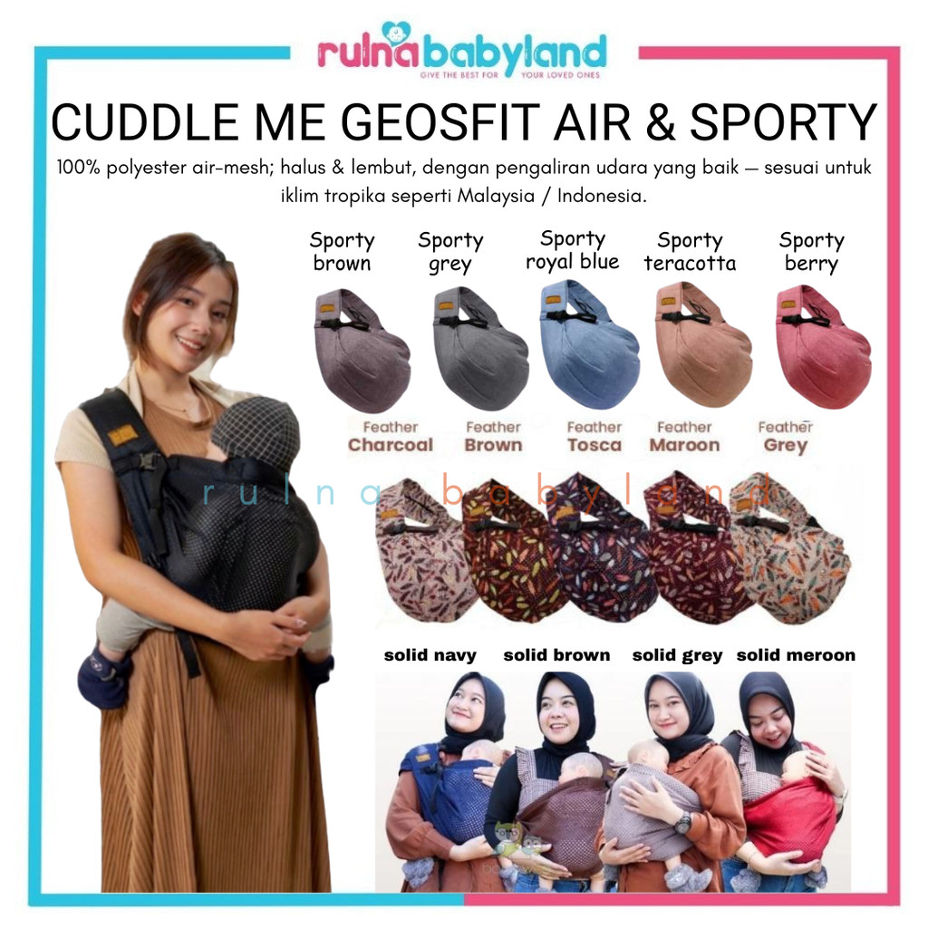 CUDDLE ME GEOSSFIT AIR S FEATHER/ AIR S SOLID/ SPORTY SPESSA