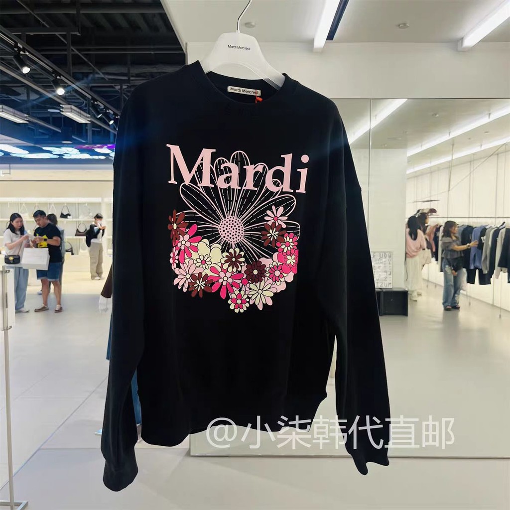 เสื้อแขนยาวและหมวกจากผ้าฝ้าย พิมพ์ลายดอกไม้เดซี่ สไตล์สำหรับทั้งผู้ชายและผู้หญิง