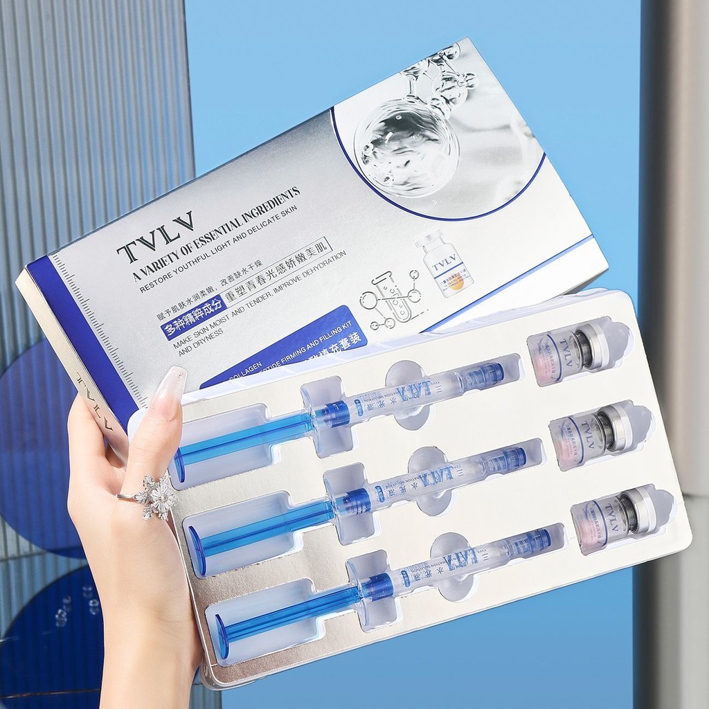 现货胶原胶充液精华面奶奶奶奶保湿提拉化 Eau de Toilette 纹身防湿湿湿补 แจ๊ฟ25.10.14จุดคอลลาเจนเติมของเหลวสาระสําคัญชุ่มชื้นต่อต