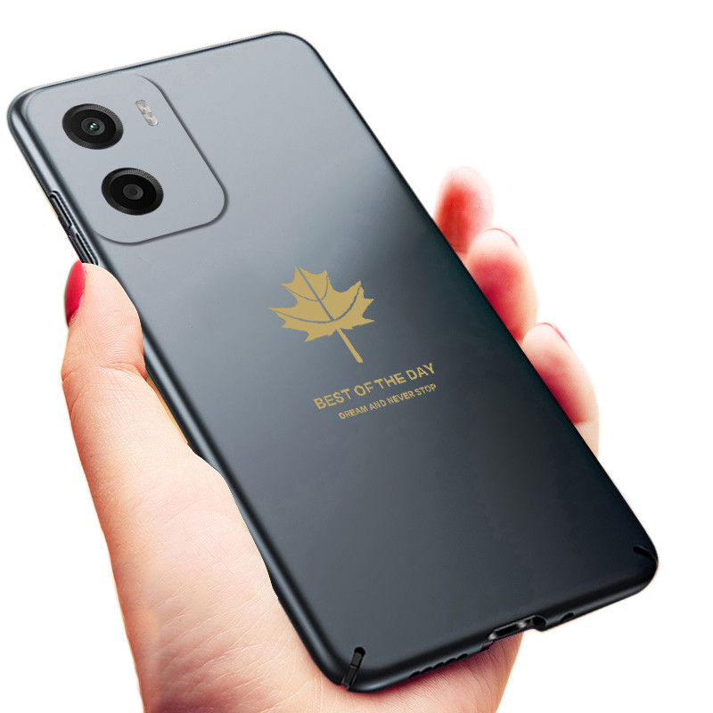 เคสโทรศัพท์สําหรับ Motorola Moto G06 Power ฝาหลังออกแบบใหม่หน้าจอกันฝุ่น Anti Drop Maple Leaf Shape 