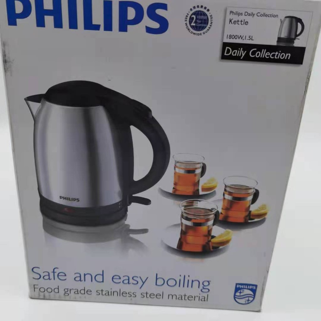 Philips/Philips HD9303 กาต้มน้ําไฟฟ้า HD9306 HD9307 กาต้มน้ํา กาต้มน้ําไฟฟ้าสแตนเลส