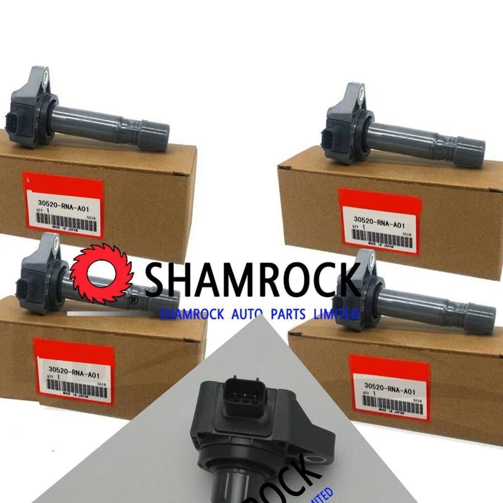 30520-RNA-A01 30520RNAA01 1 ชุด 4 ชิ้น IGNITION COIL สําหรับ 2006 -11 CIVI C 1.8L 30520-RNA-A01  099