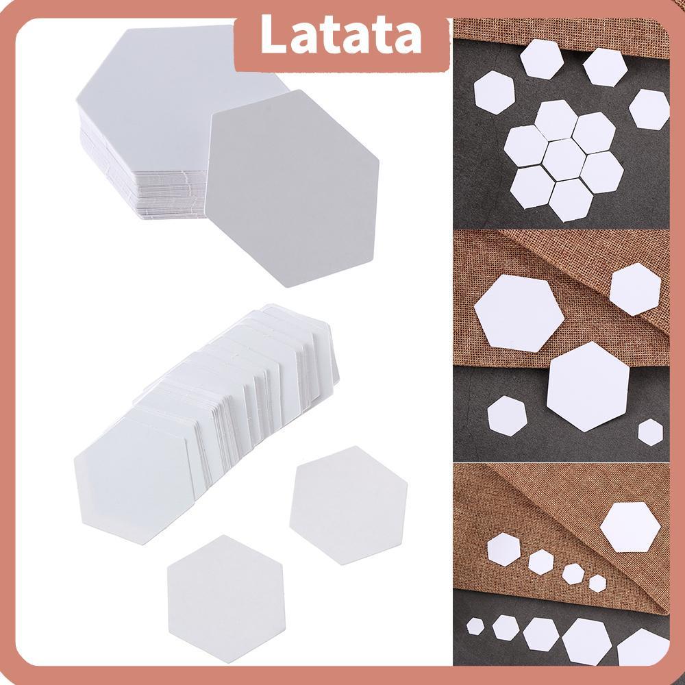 LATA 100PCS Patchwork Paper Craft Paper Craft Handmade Garment Cloth