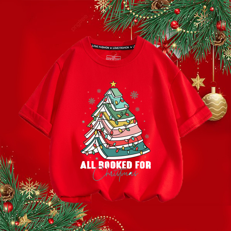 ใหม่ S-5XL Kaos 2025 Happy New Year & Merry Christmas เสื้อยืดการ์ตูนพิมพ์ผู้หญิงและผู้ชาย oi5*-