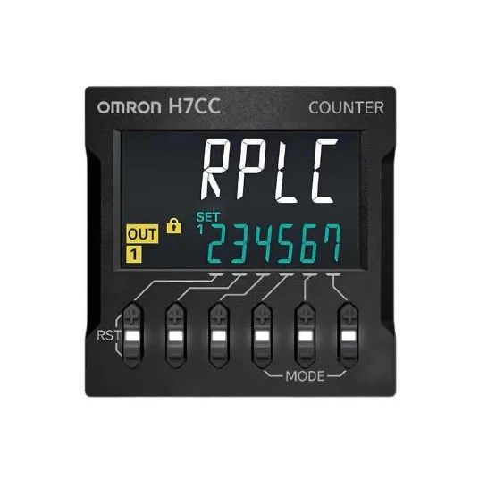 บรรจุภัณฑ์เดิม Original ยี่ห้อใหม่ Orginal Omro เคาน์เตอร์อิเล็กทรอนิกส์ H7CC-A11S H7CC-A11