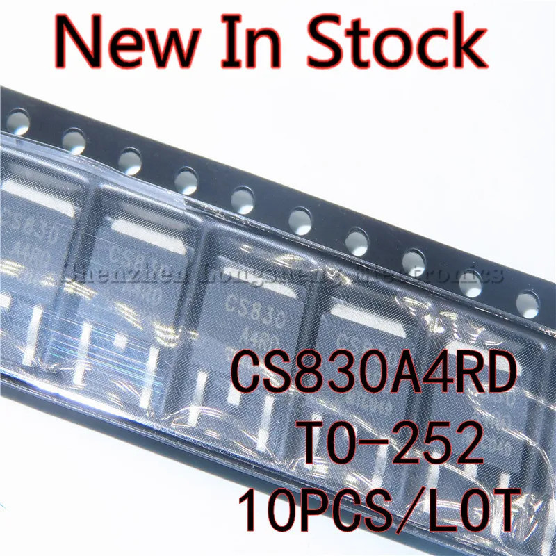 10 ชิ้น/ล็อต CS830 CS830A4RD TO-252 SMD MOS หลอด 5A 500V N ช่องใหม่ในสต็อก XNO6