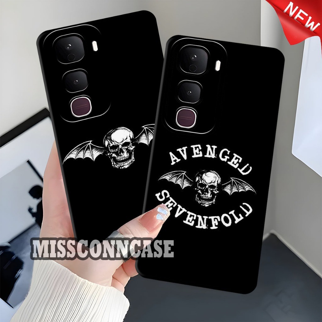 Softcase VIVO Y400 4G/5G - VIVO Y04S - VIVO Y04 - VIVO Y29 4G/5G Metal Band Motif - เคสผู้ชาย - เคสอ