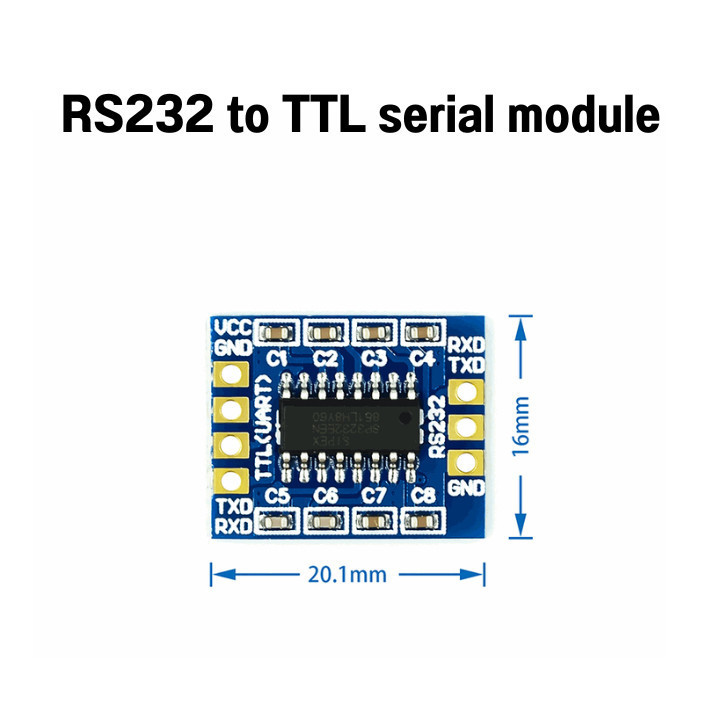Isolated TTL to RS485 module, RS485, TTL signal conversion,