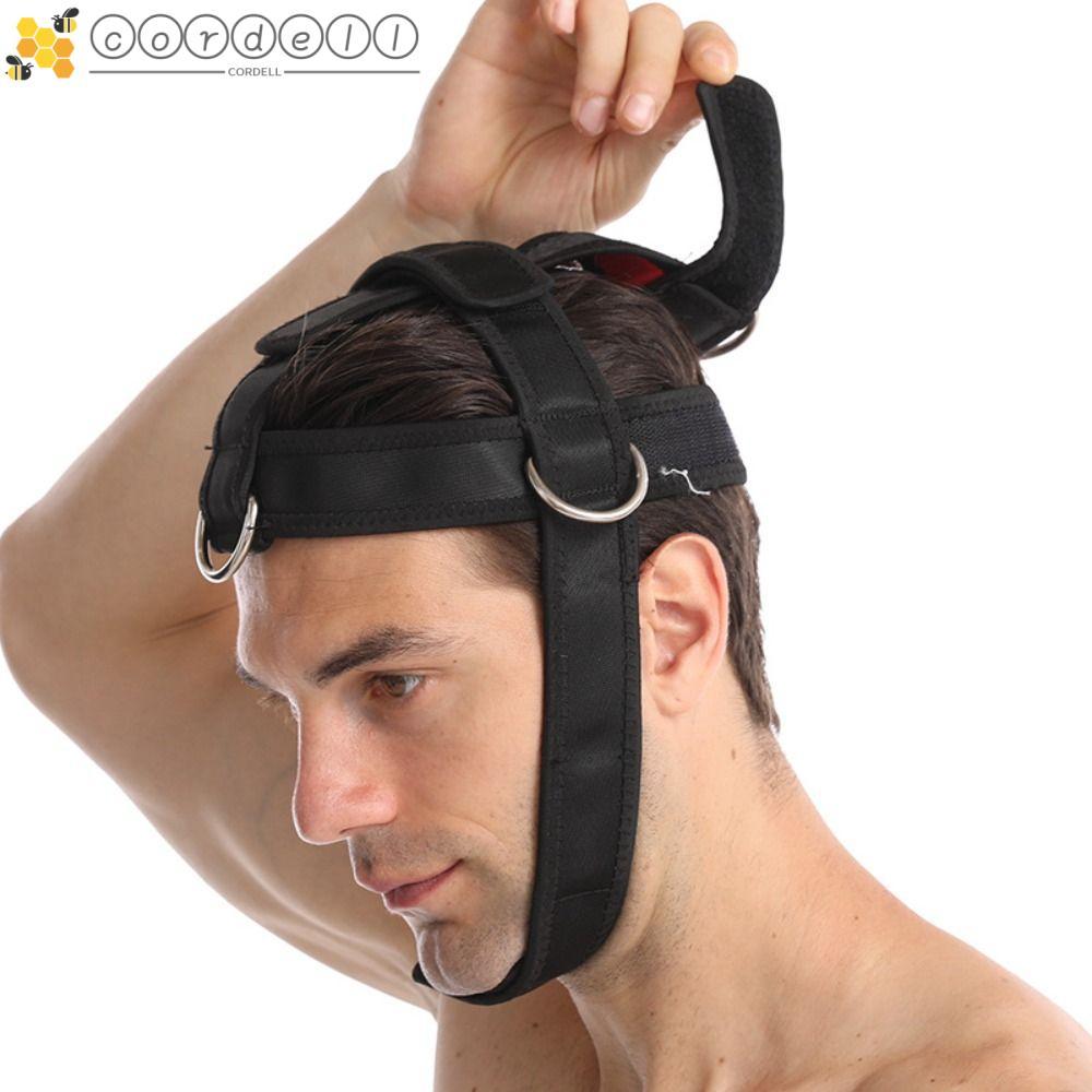 สายรัดคอ Correll วัสดุไนลอน สำหรับการฝึกอบรมกล้ามเนื้อ Upper Trapezius และการยืดกล้ามเนื้อมดลูก ทนทา