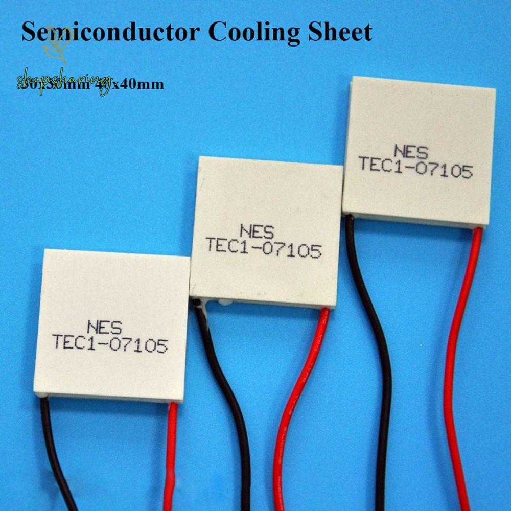 SHOPSHARING แผ่นทําความเย็น, TEC1-07104 TEC1-07103 แผ่นทําความเย็นเซมิคอนดักเตอร์, TEC1-12703 เครื่อ