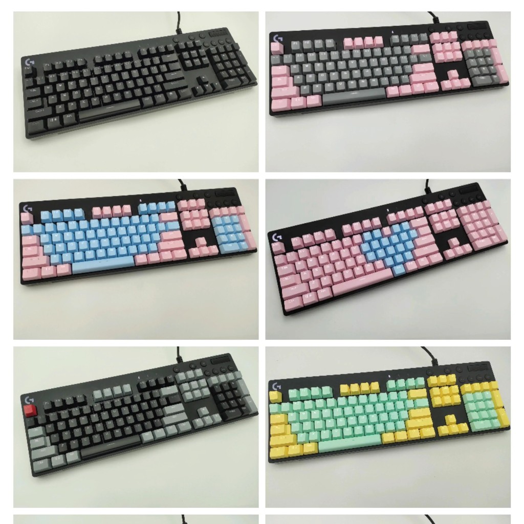 keycap keycap ไฟลอด เหมาะสําหรับ Logitech G610 Keycap โปร่งแสง 29 จัดส่งฟรีชุด ABS ฝ้าเล็กน้อยจะไม่ส