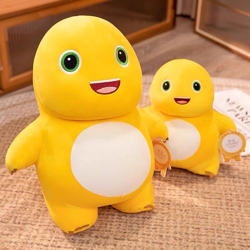 นุ่มน่ารัก Nailong นมมังกรตุ๊กตาของเล่นตุ๊กตาสัตว์การ์ตูน Smile ไดโนเสาร์ Cuddly Plushie สําหรับเด็ก