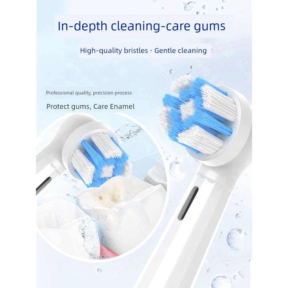 แปรงสีฟัน toothbrush ห้าเพิ่มเติมเหมาะสําหรับ OralB/Oral B หัวแปรงสีฟัน io5/io9/io3 หัวแปรงไฟฟ้าผู้ใ