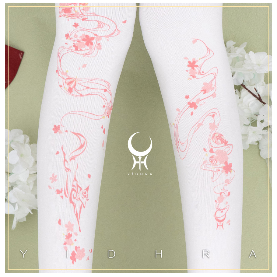 [Fox Sakura] Yidhra Dream Witch Original lolita Digital Print Pantyhose